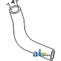 KU20520   Upper Radiator Hose---Replaces 15484-72940